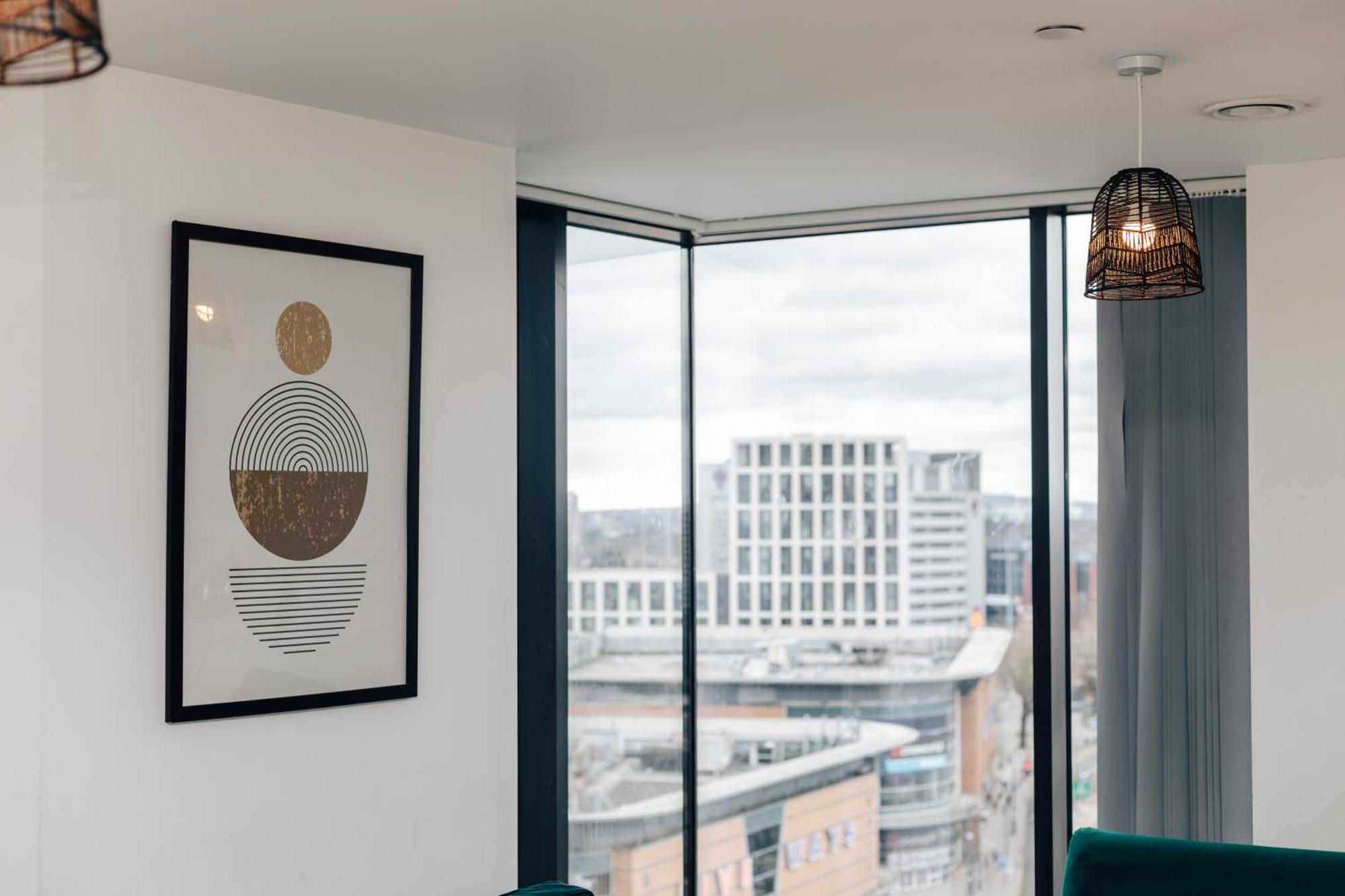 Luxury 2 Bedroom Apartment, Broad Street Birmingham Exterior foto